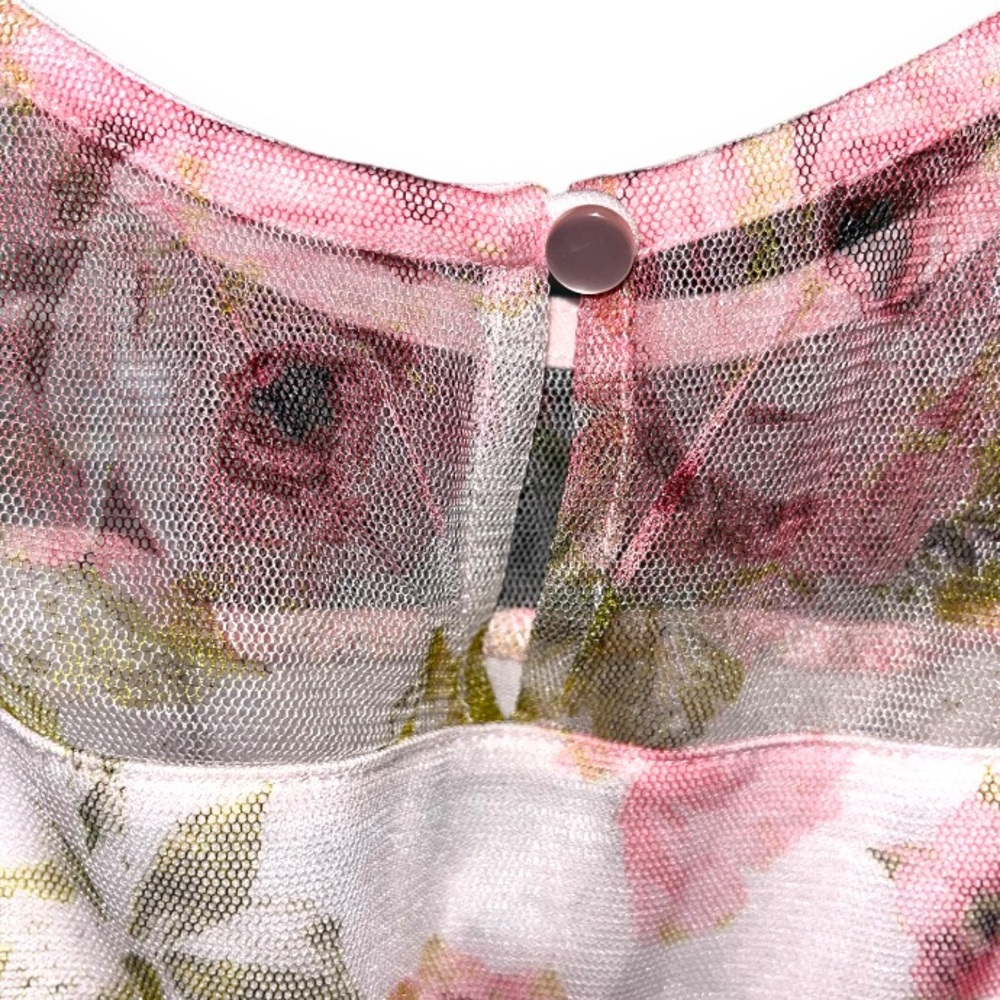 Zenzi Girls Tulle Flower Formal Dress Size XS (4-6) - Picture 9 of 11